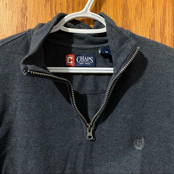 Chaps Half-zip Sweatshirt - Picture 4 of 4
